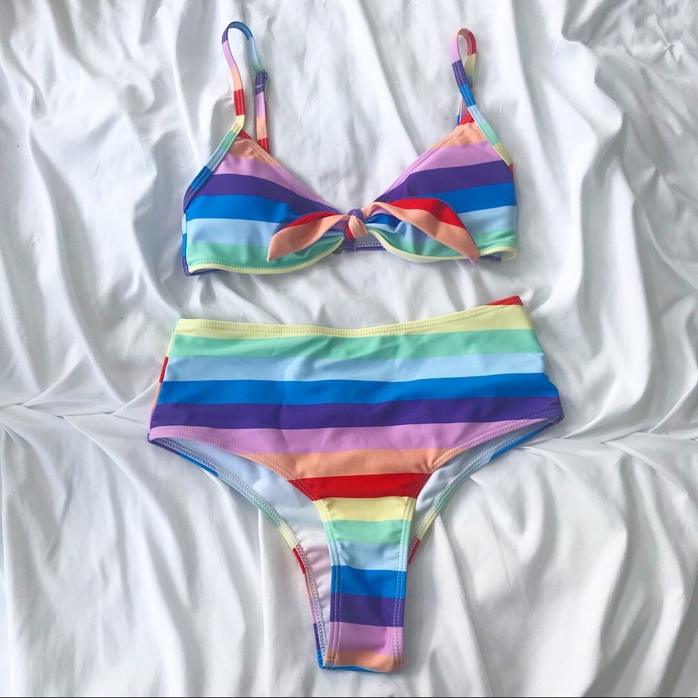 🌈 rainbow bikini 🌈
